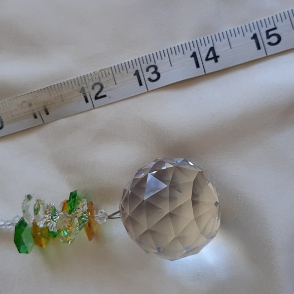 Wishing Thread Eternity crystal with  silver dragon fly. - Picture 11 of 11